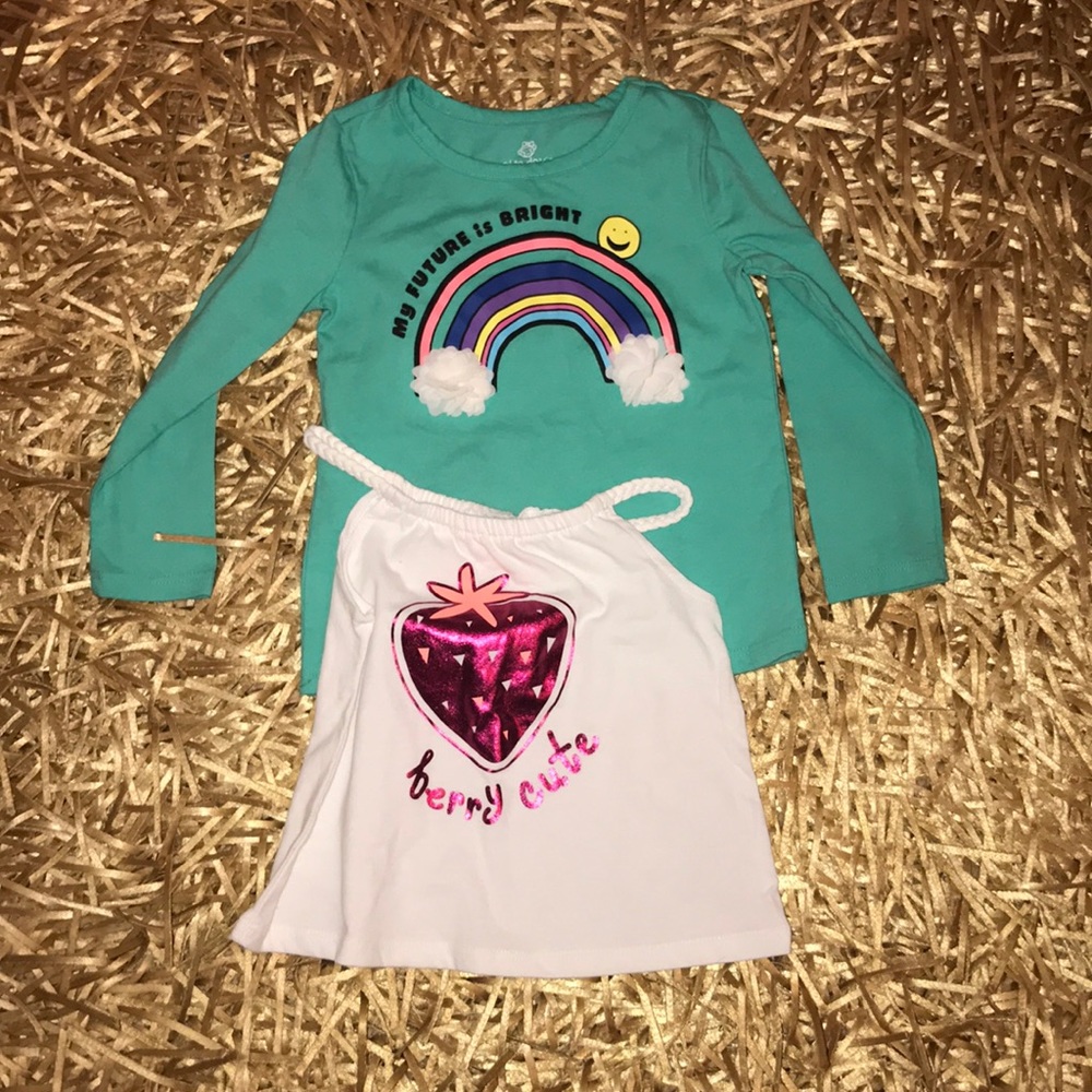 🎉🎉🎉SOLD🎉🎉🎉Adorable Baby Girl Shirts